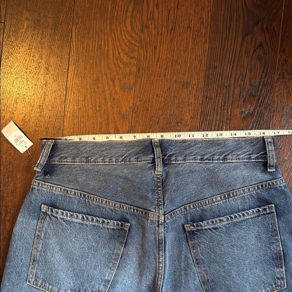 OLD NAVY Balloon Fit Ankle Size 14 Classic Blue Denim Jeans - Picture 7 of 11